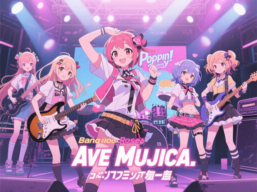 《BanG Dream》全新续作动画《Ave Mujica》正式确认制作