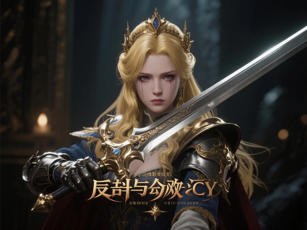 《洛奇英雄传：反抗命运》角色PV：金发公主挥舞巨剑，绝美英姿震撼登场！