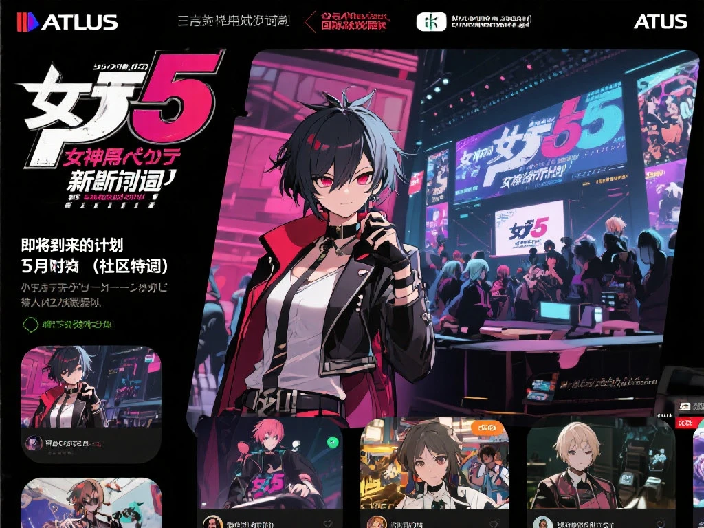 《女神异闻录》新篇章：五月传新消息，六月有望正式公布