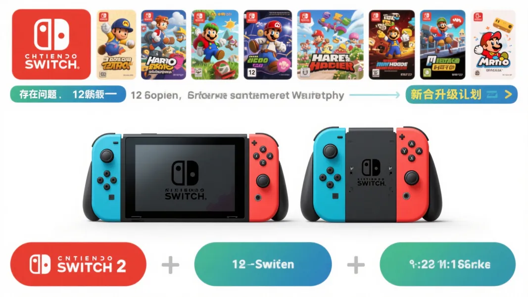Switch2免费升级12款游戏：包含奥德赛、朱／紫等热门大作！