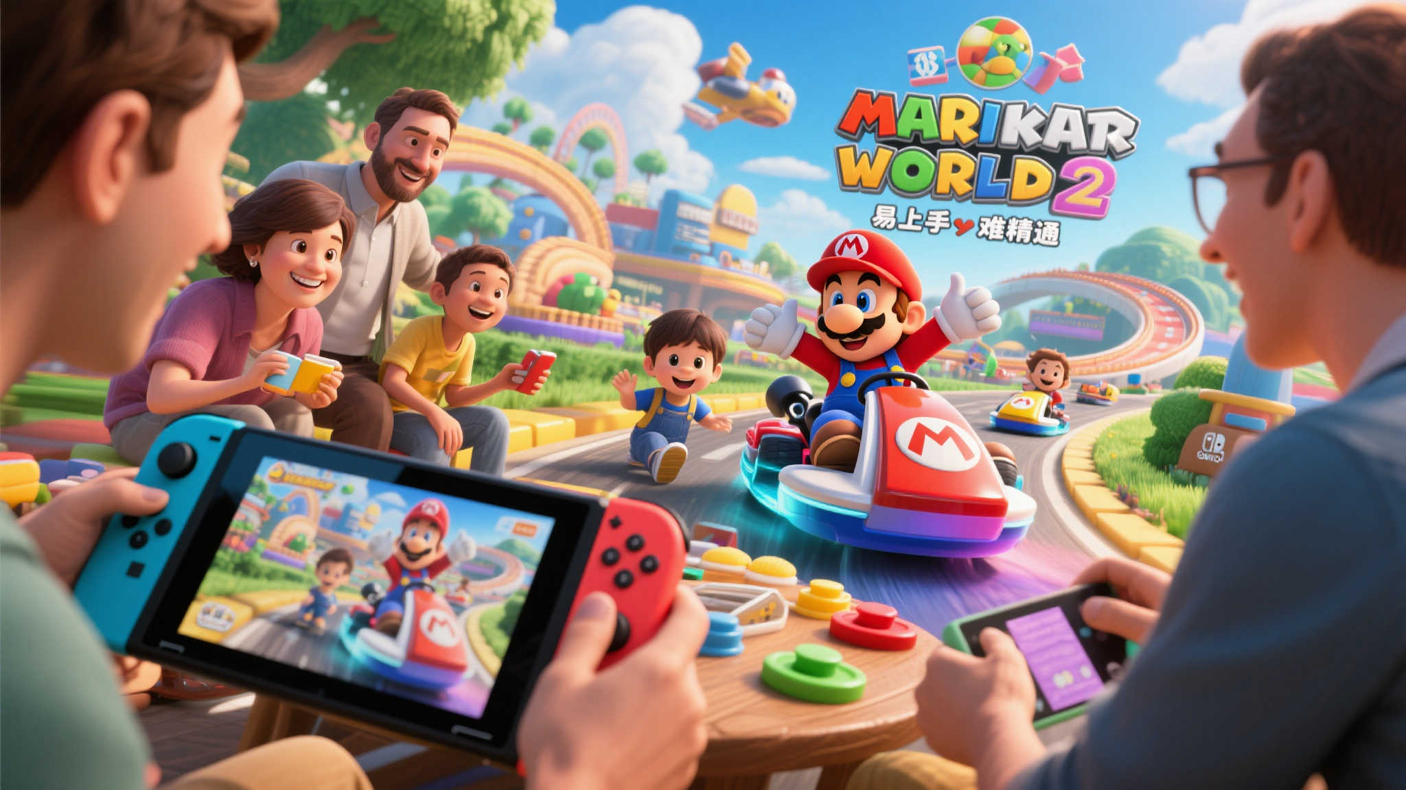 《马里奥赛车世界》为何成为Switch2首发热门？玩家数量称霸